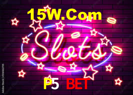 APP oficial da P5 BET para mobile